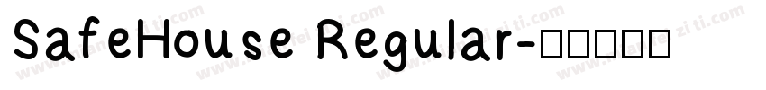 SafeHouse Regular字体转换